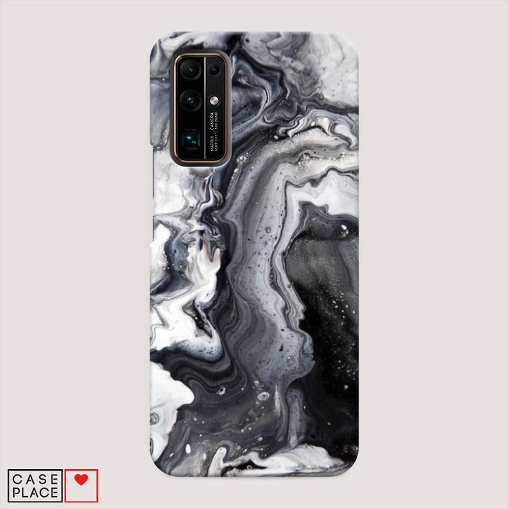 

Чехол Awog "Бело-черные сложные полосы" для Honor 30