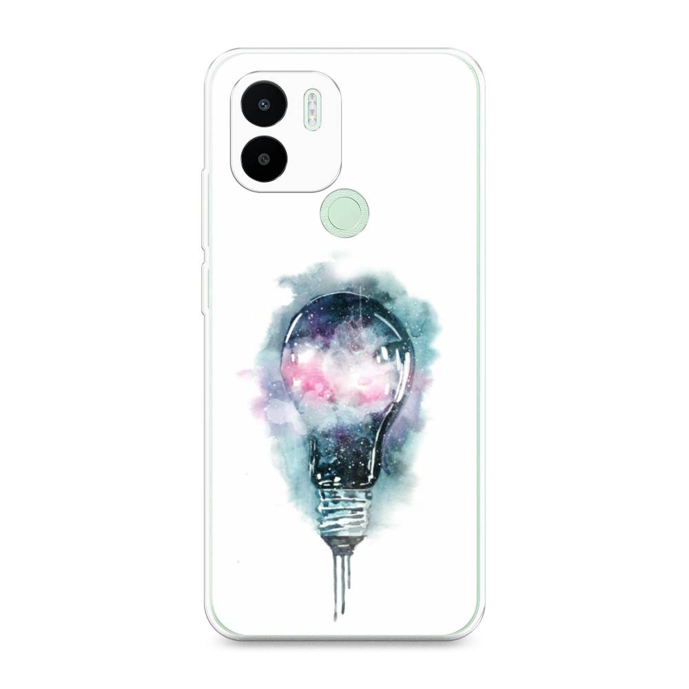 

Чехол на Redmi A1+ "Волшебная лампа", Белый;серый, 316750-4