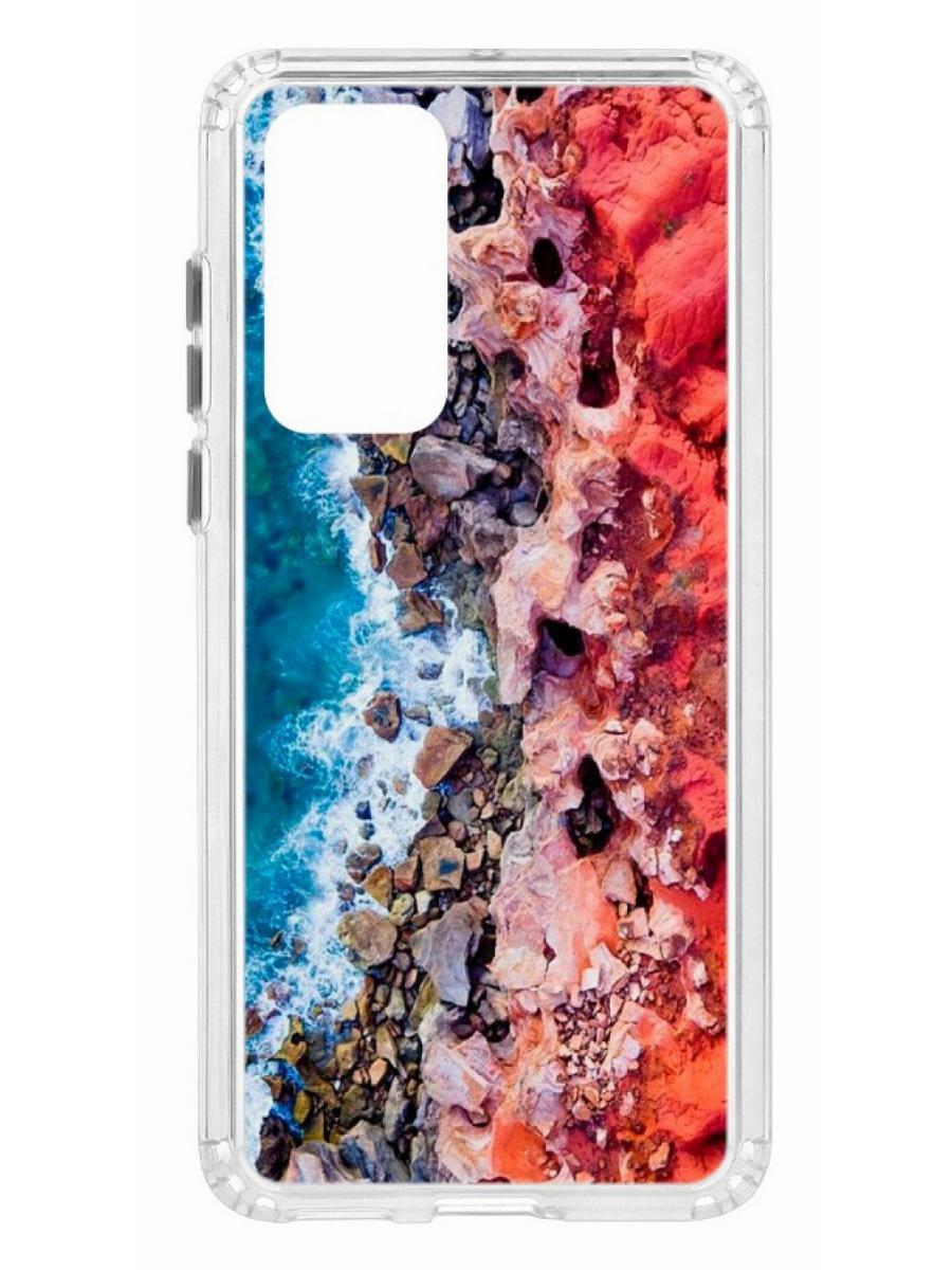 

Чехол на Huawei P40 Kruche Print Морской берег