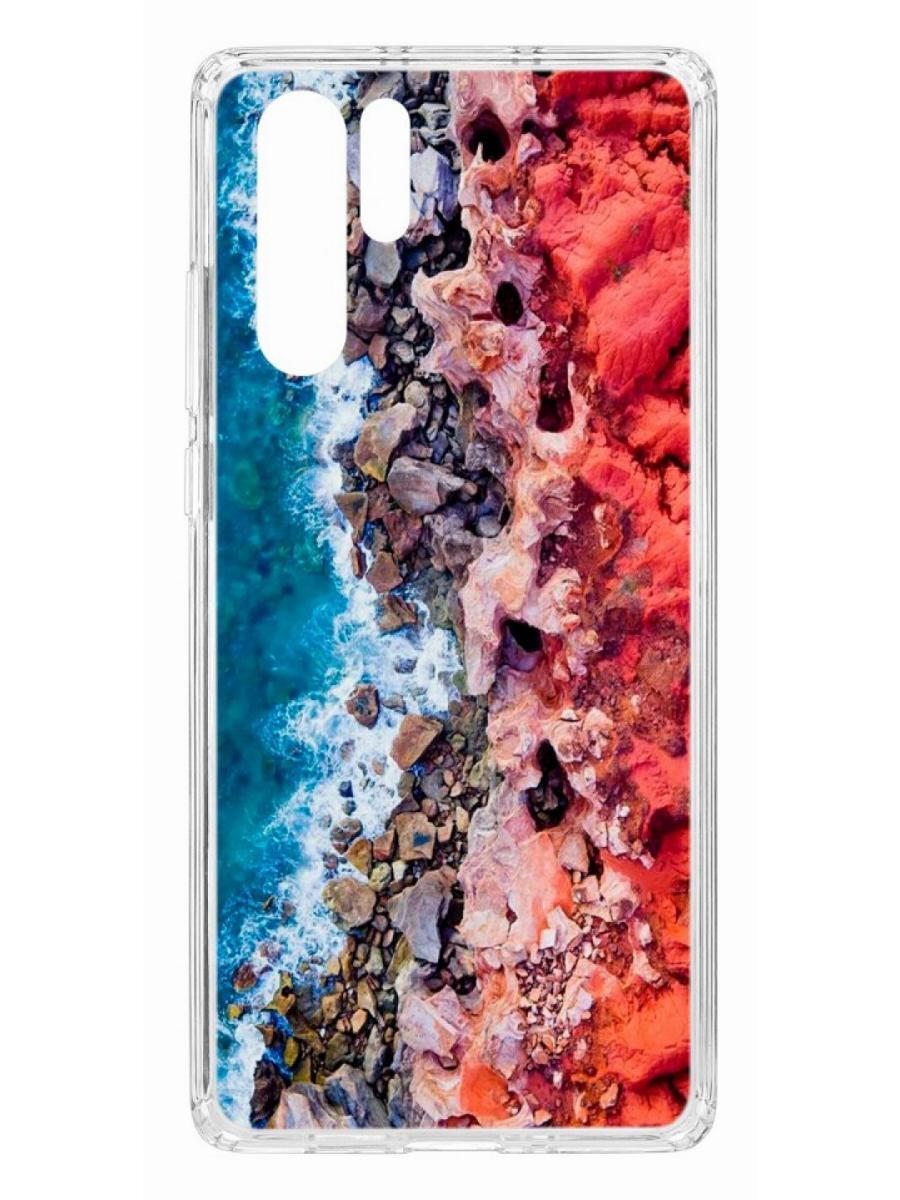 

Чехол на Huawei P30 Pro Kruche Print Морской берег