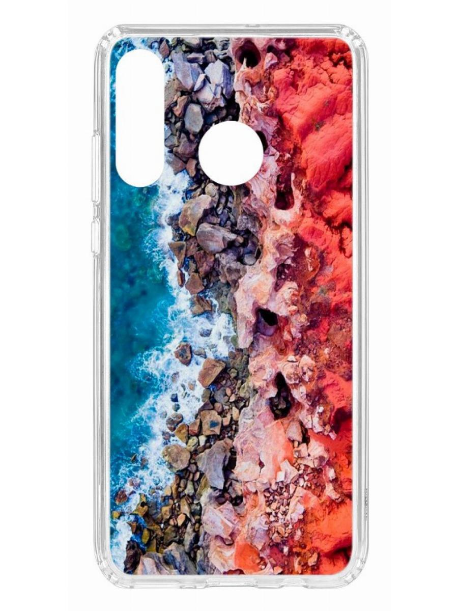 

Чехол на Huawei P30 Lite Kruche Print Морской берег