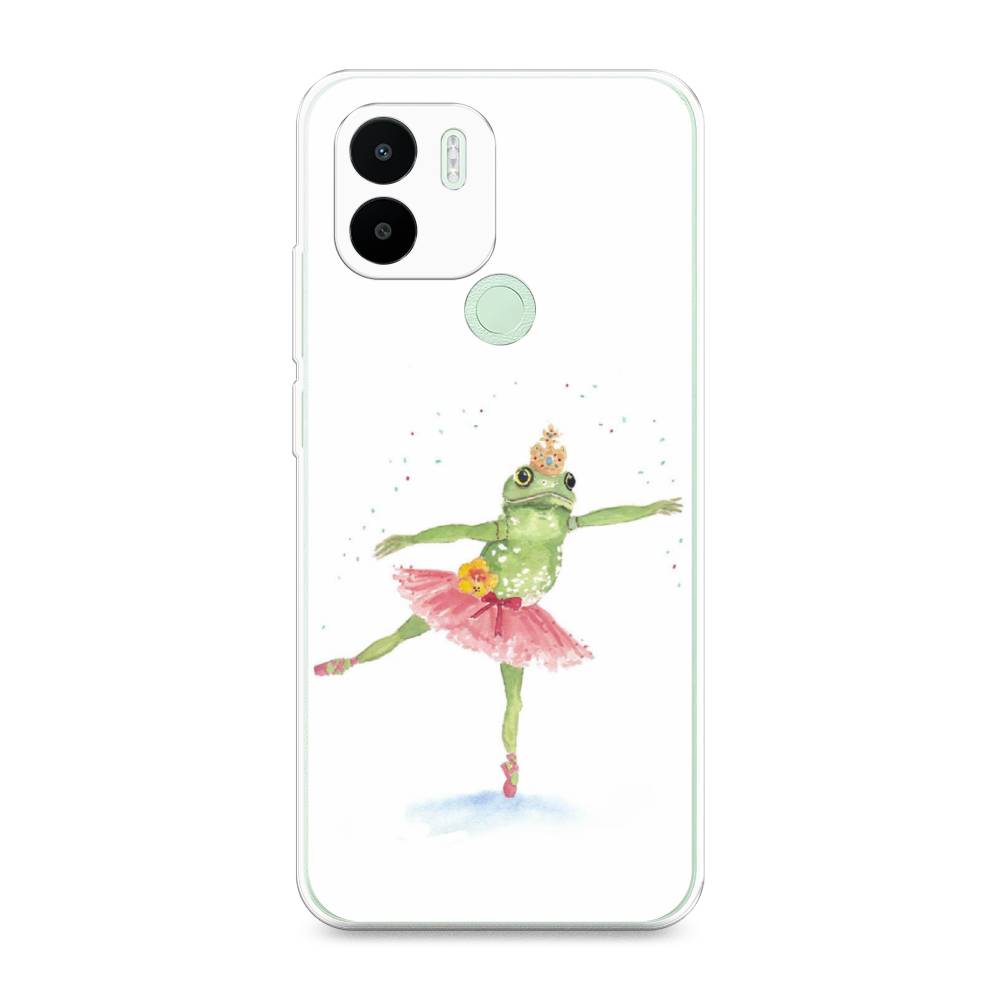 

Чехол на Redmi A1+ "Лягушка-балерина", Зеленый, 316750-4