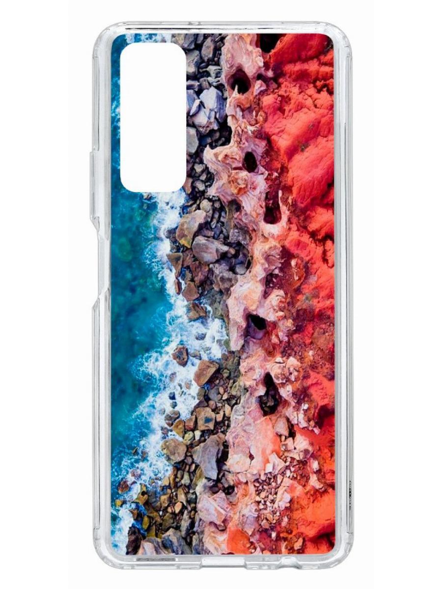 

Чехол на Huawei P Smart 2021 Kruche Print Морской берег
