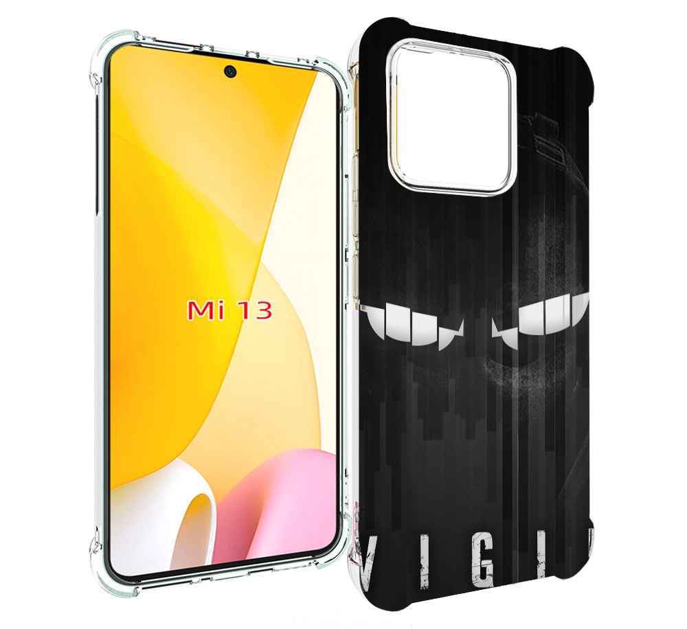 

Чехол MyPads глаза-в-ночи для Xiaomi 13, Прозрачный, Tocco