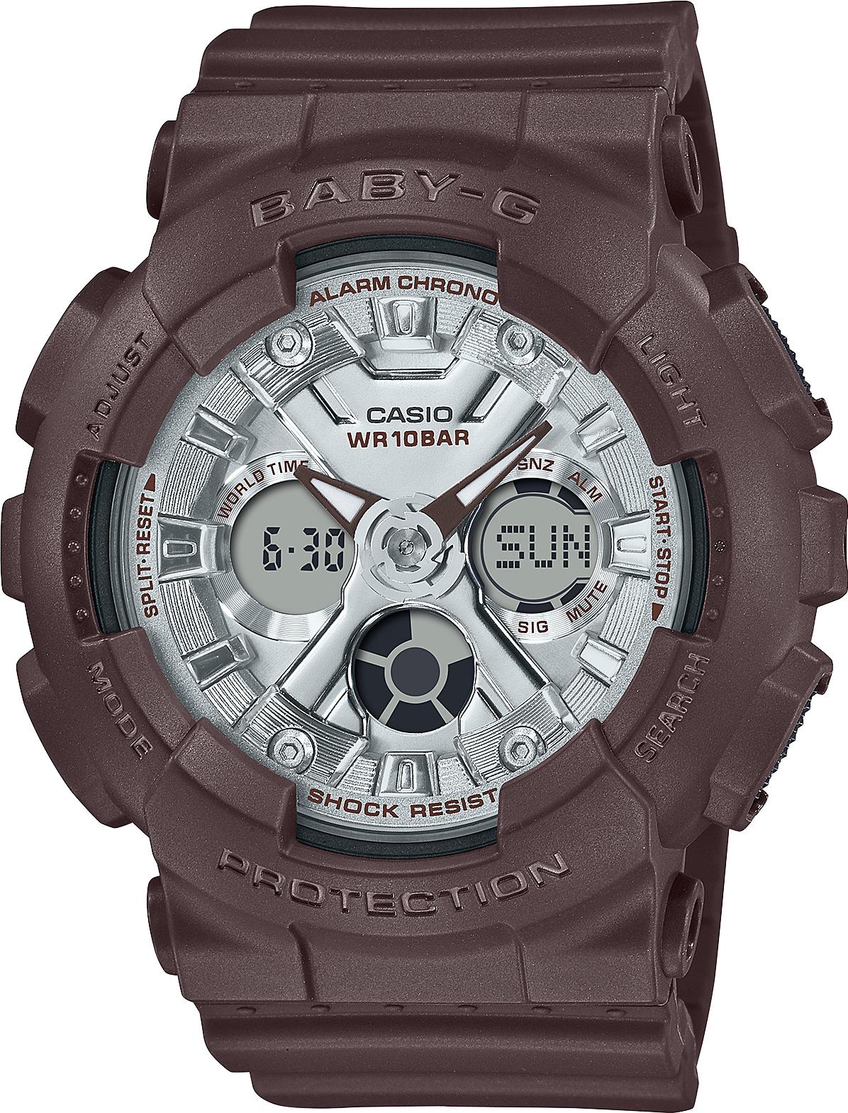 

Наручные часы женские Casio BA-130SW-5A, BA-130SW-5A