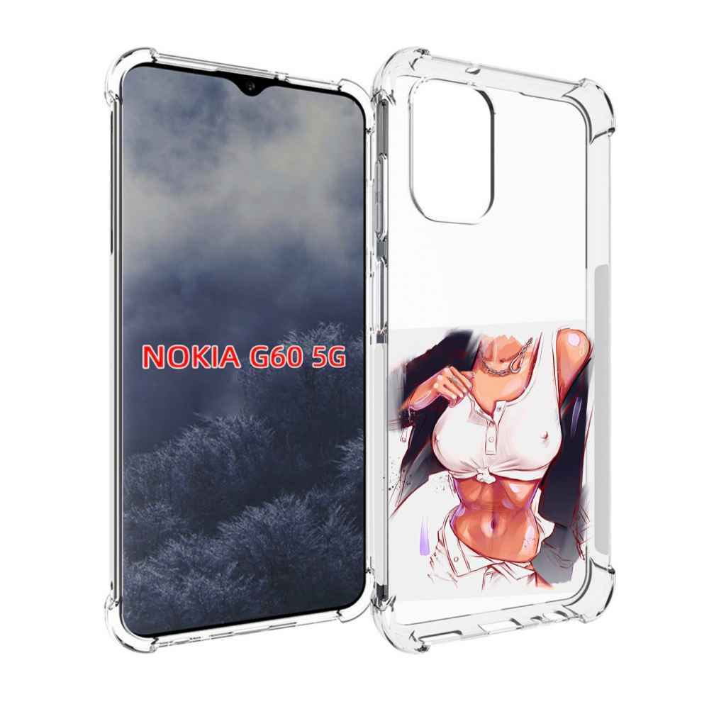 

Чехол MyPads красивая-стройная-модель для Nokia G60 5G, Прозрачный, Tocco