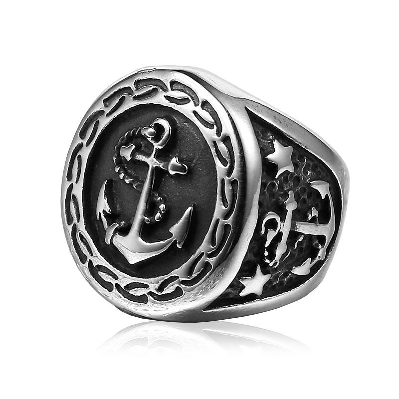 Печатка из стали р.17 TATIC SR-BR-388-ST