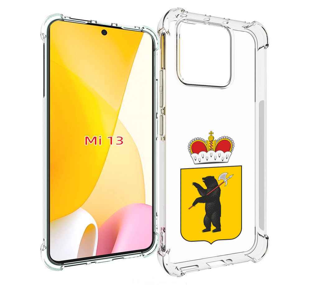 

Чехол MyPads герб-ярославская-область для Xiaomi 13, Прозрачный, Tocco