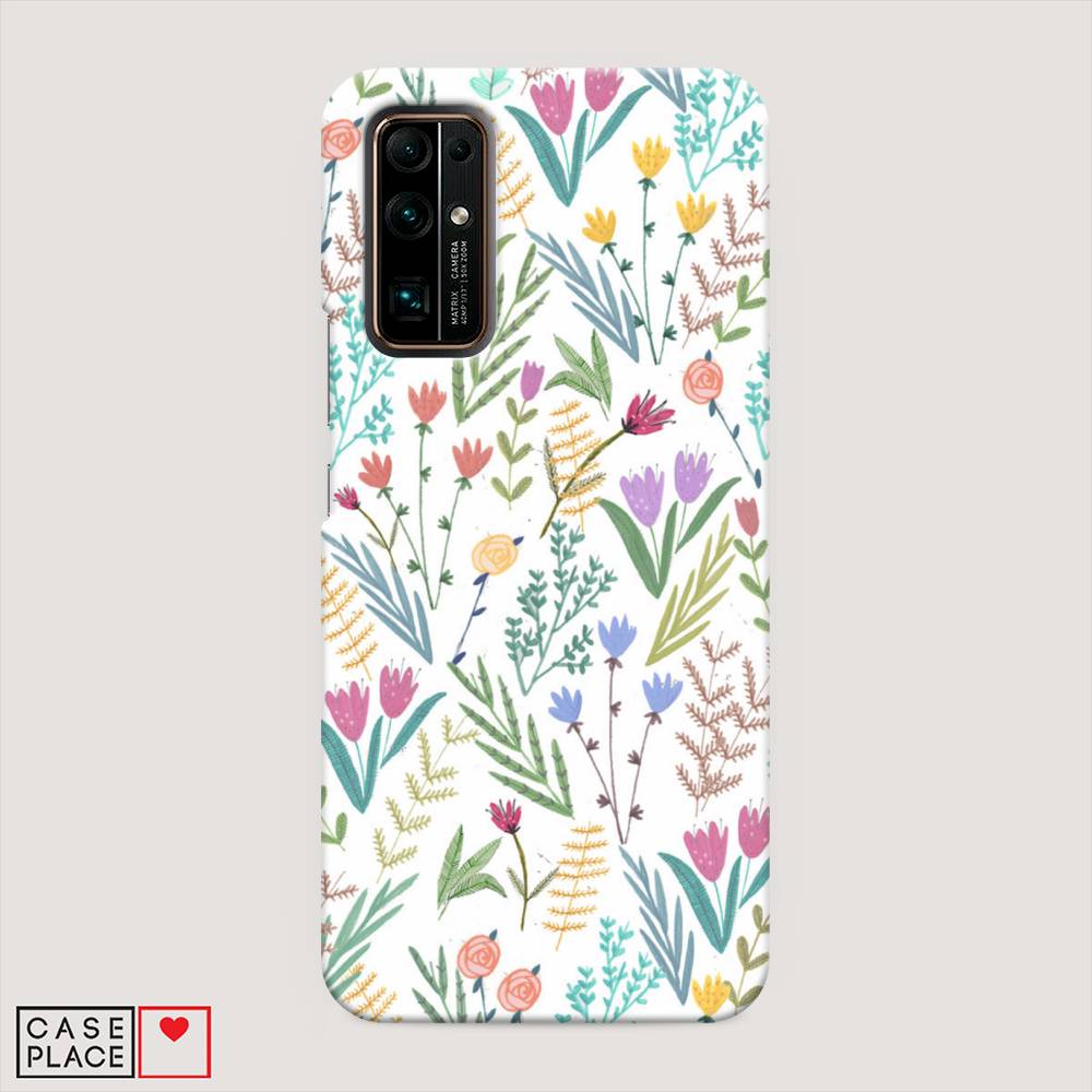 

Чехол Awog "Полевые цветы рисунок" для Honor 30