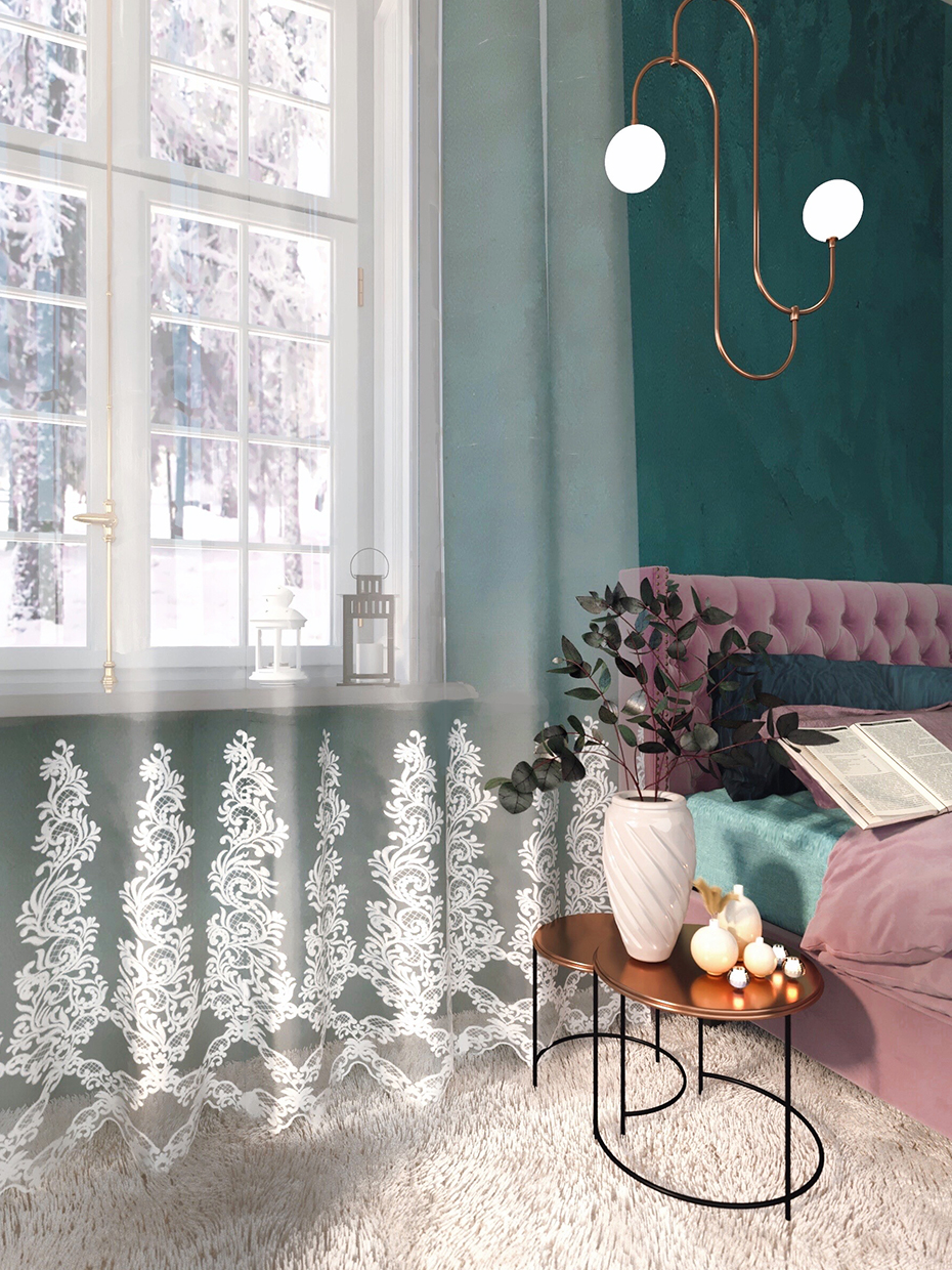 

Тюль LEGRAND Глория 300*280 белый, Глория