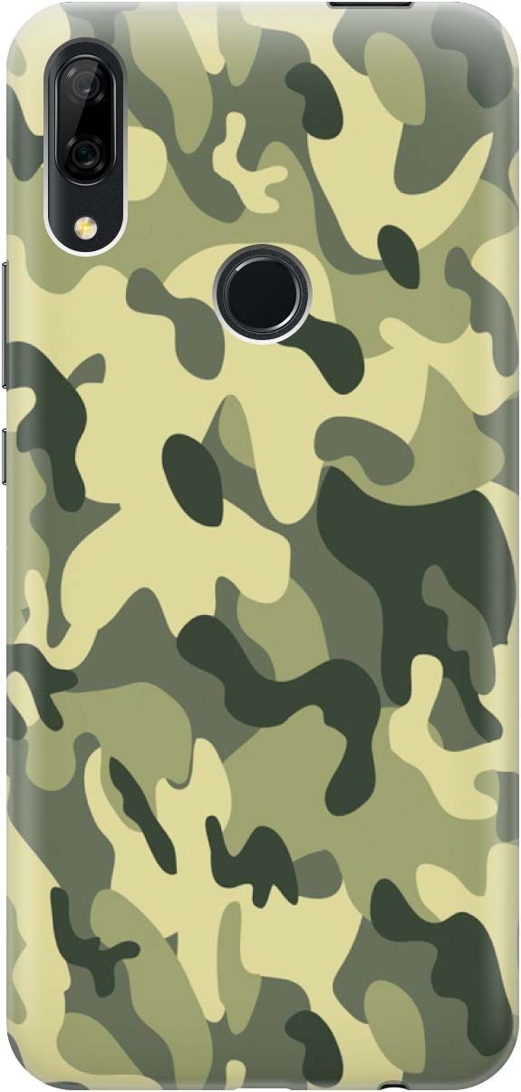 

Чехол на Honor 9X/9X Premium/Huawei P Smart Z/Y9 Prime (2019) "Хаки", Зеленый;серый, 347