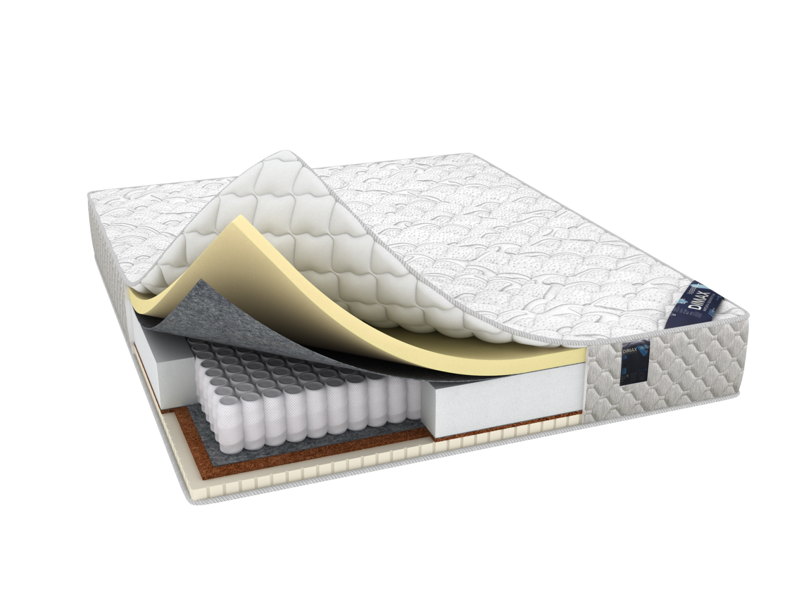 

Матрас ортопедический пружинный DIMAX ОК Медиум мемо 115х195, ОК Медиум мемо