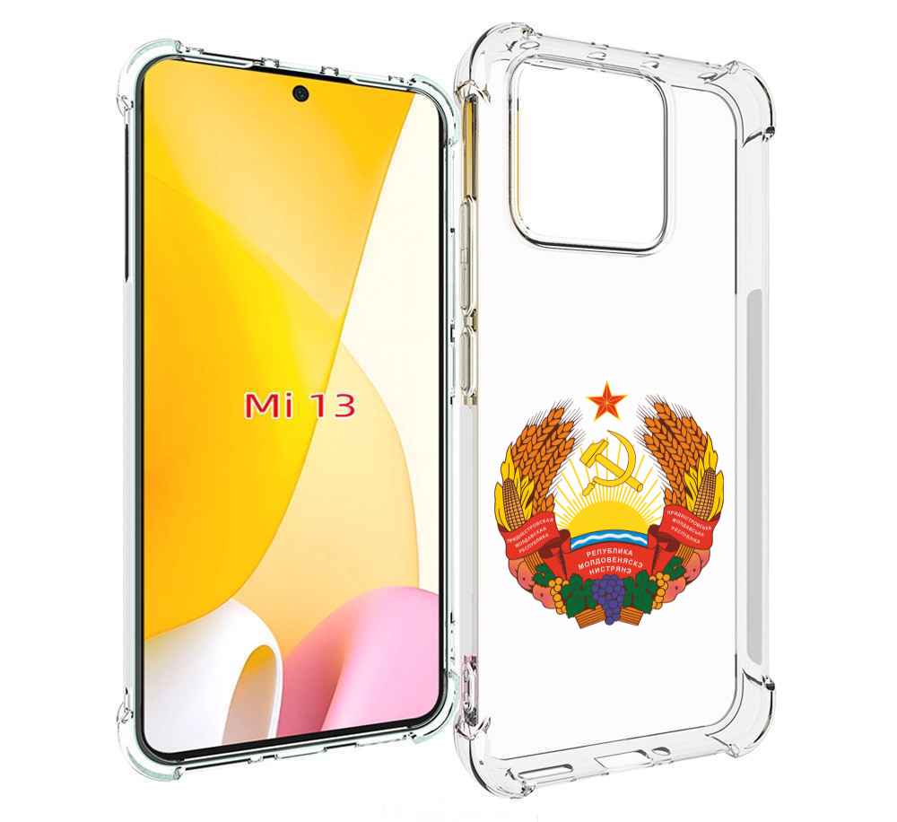 

Чехол MyPads герб-приднестровья для Xiaomi 13, Прозрачный, Tocco