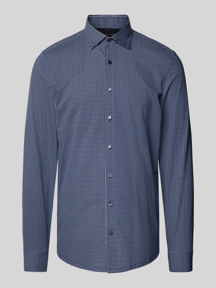 Рубашка мужская Olymp 217464 синяя 38 EU 17335₽