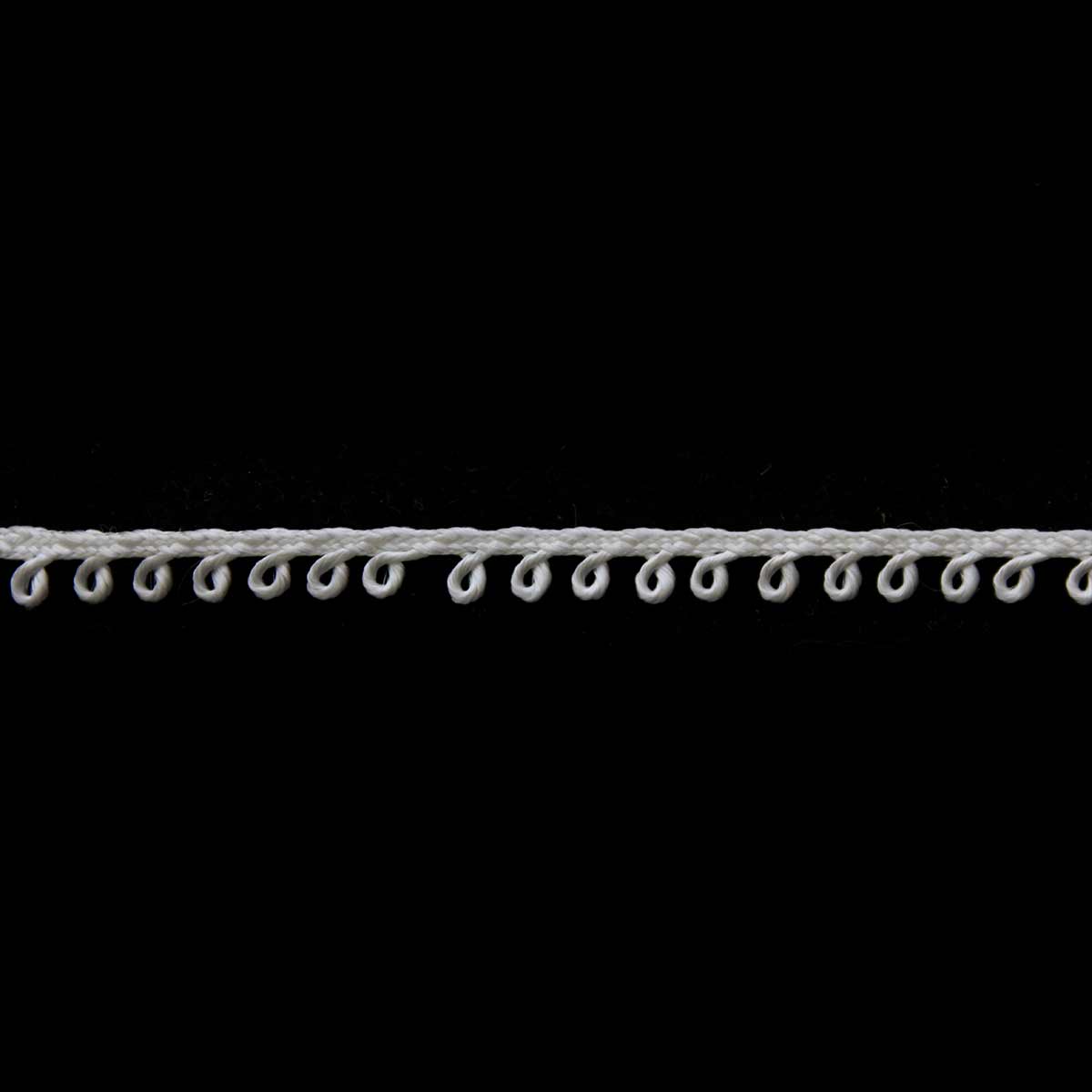 

217-3 Тесьма АЙРИС 5мм*50ярд (45,7м) (молочный)