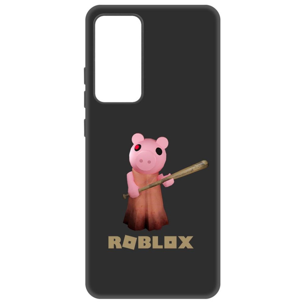 

Чехол-накладка Софт Roblox-Пигги для Xiaomi 12, Черный