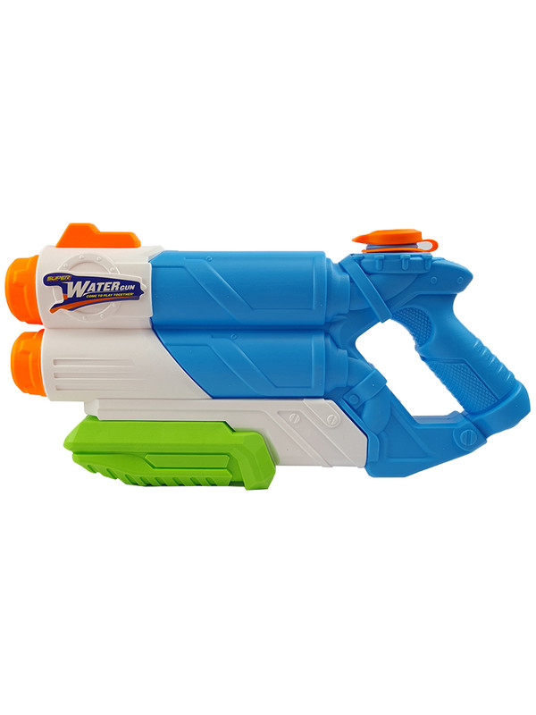 фото Пистолет водяной miloy super water gun бело-голубой