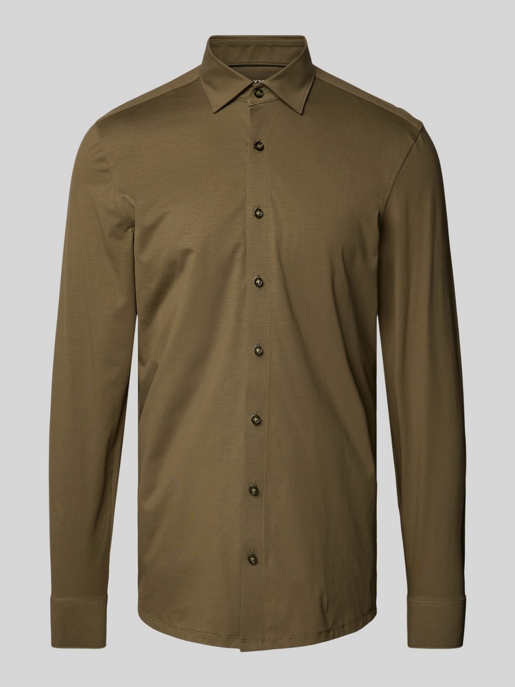 Рубашка мужская Olymp 200864 зеленая 38 EU 15180₽