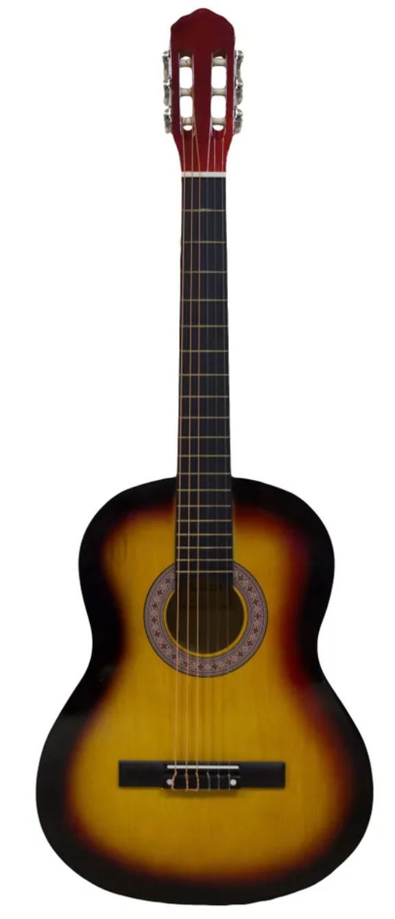 Классическая гитара,39 дюймов, Jordani JD3905 SB