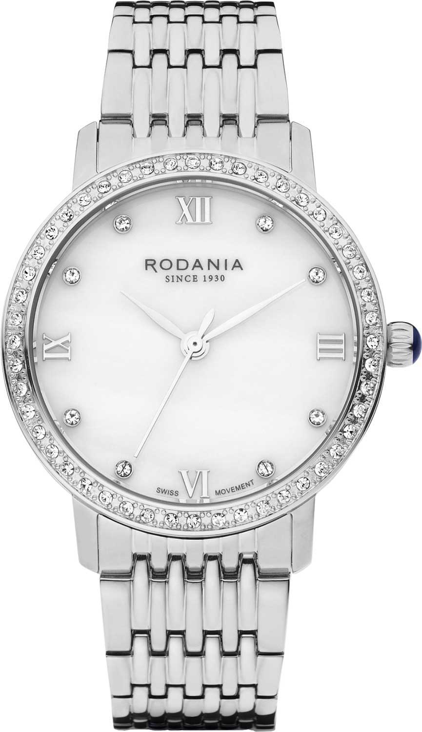 фото Наручные часы женские rodania r24001 серебристые