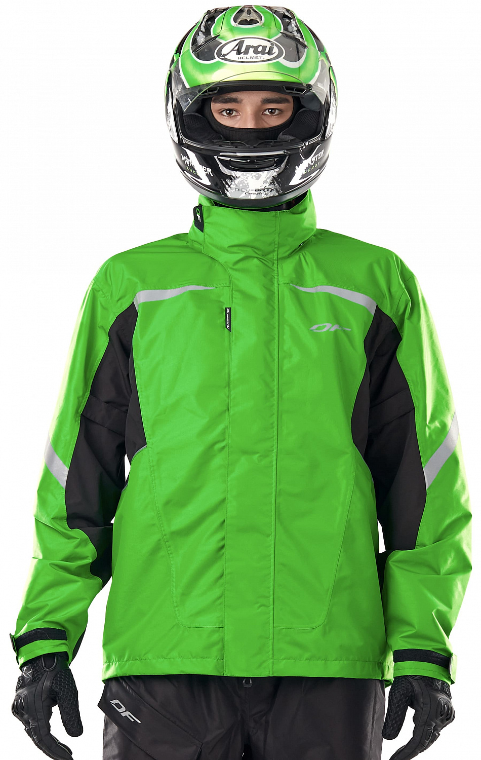 фото Куртка дождевая dragonfly evo (мембрана) зеленый l
