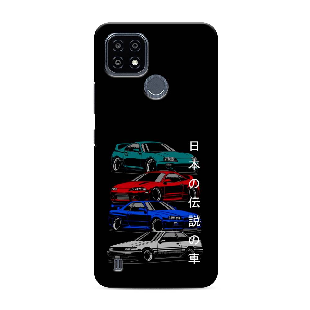 

Чехол Awog "JDM Legend cars" для Realme C25Y, 2510920-4