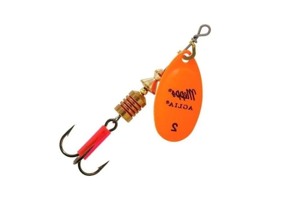

Блесна вращающаяся Mepps Aglia Fluo Orange №2, 4,5 г, блистер, Оранжевый