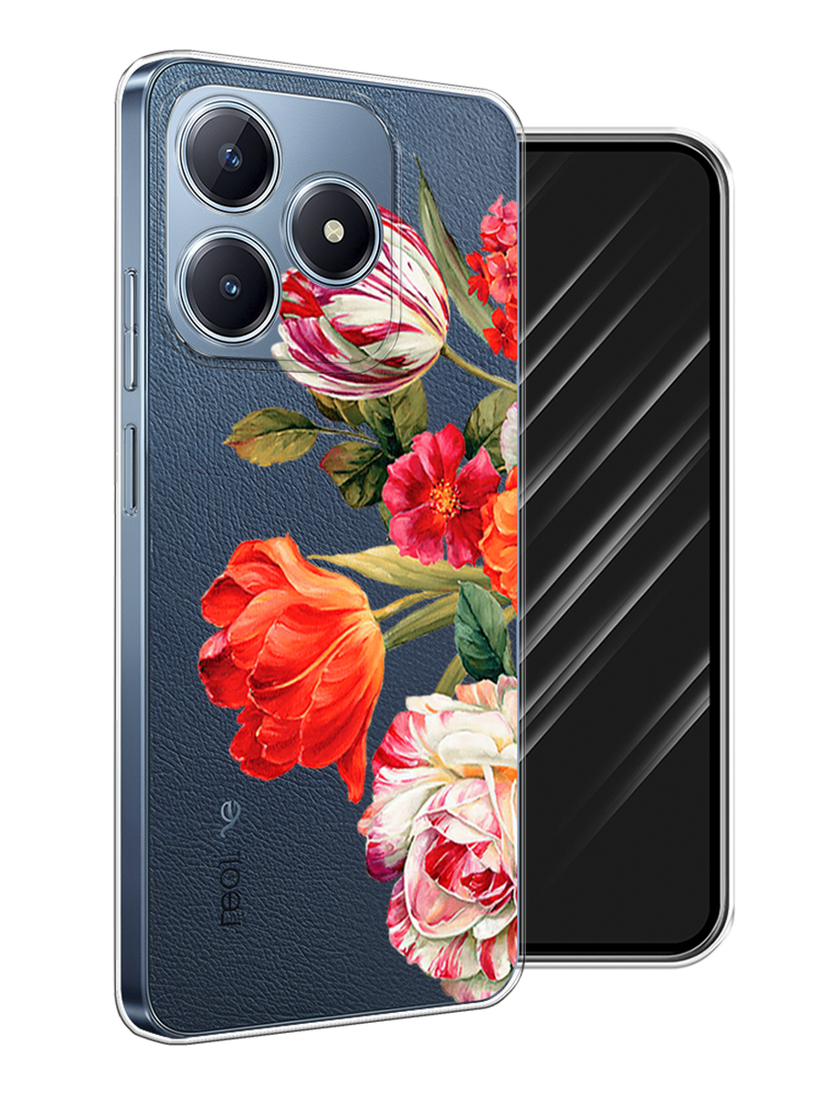 

Чехол Awog на Realme C63 "Весенний букет", Красный;розовый;зеленый, 2517350-1