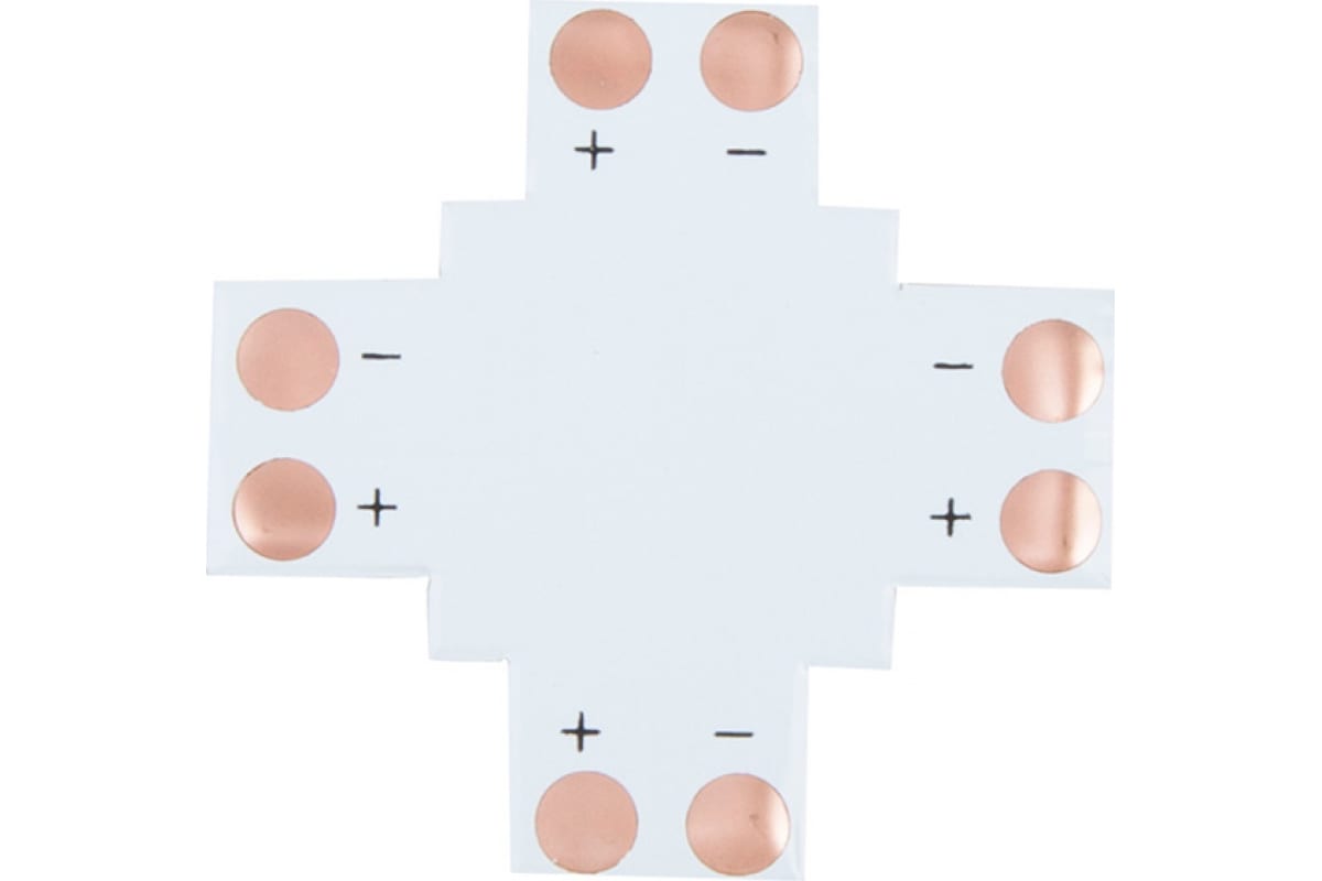 фото Плата соединительная (x) для одноцветных светодиодных лент шириной 10 мм lamper