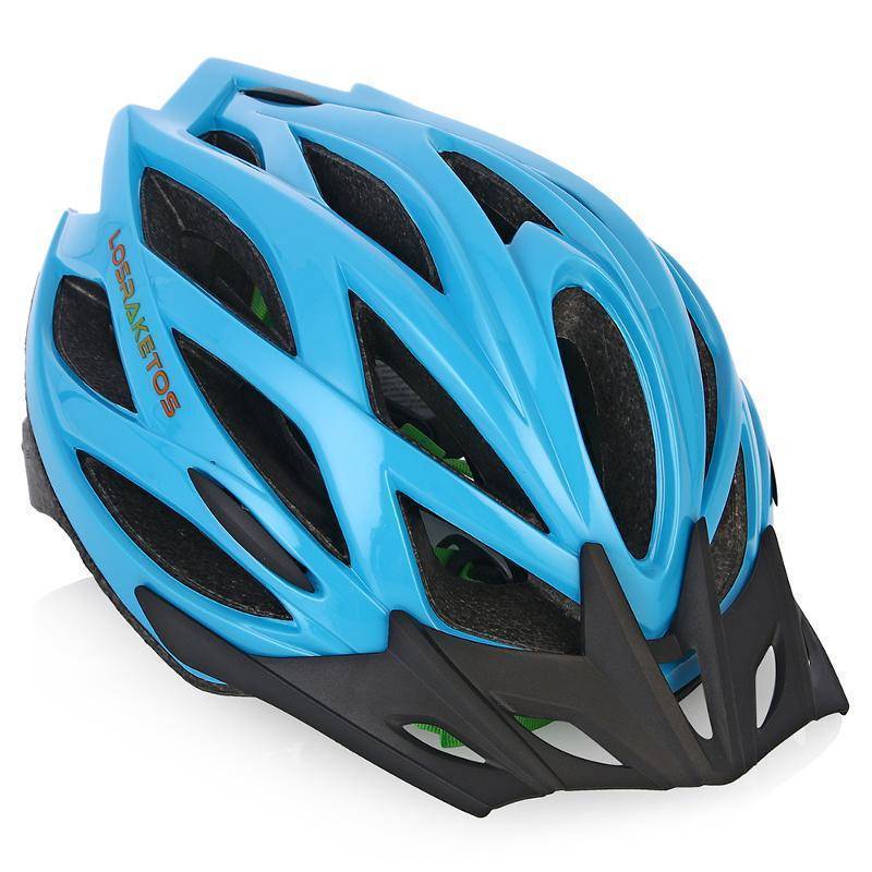 фото Велосипедный шлем los raketos electron neon blue l-xl арт 47101