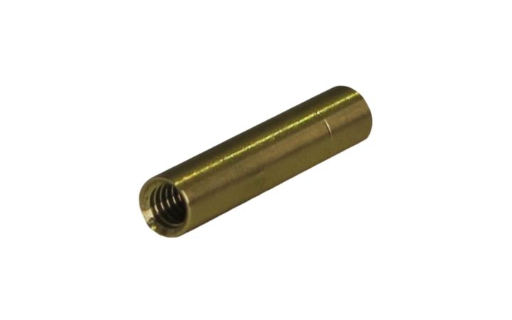

Переходник ЧИСТОGUN CH-AL-3 резьба 5-40 на 8-32, латунь, мама-мама, Золотистый