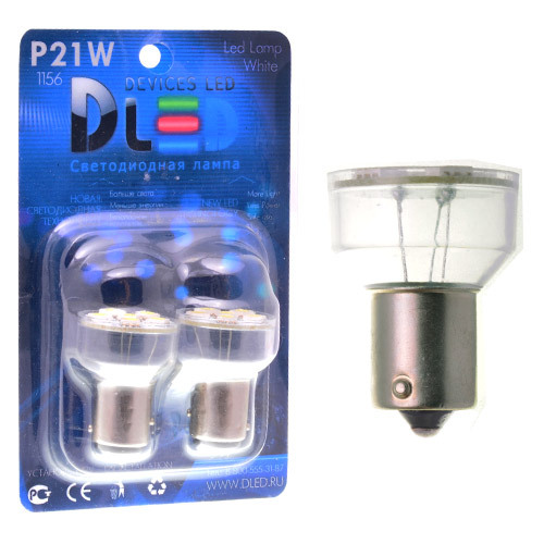 

Светодиодная автомобильная лампа 1156-P21W-S25-BA15s-6 SMD 5050 (Комплект 2 лампы.), 1156 - P21W - S25 - BA15s - 6 SMD 5050