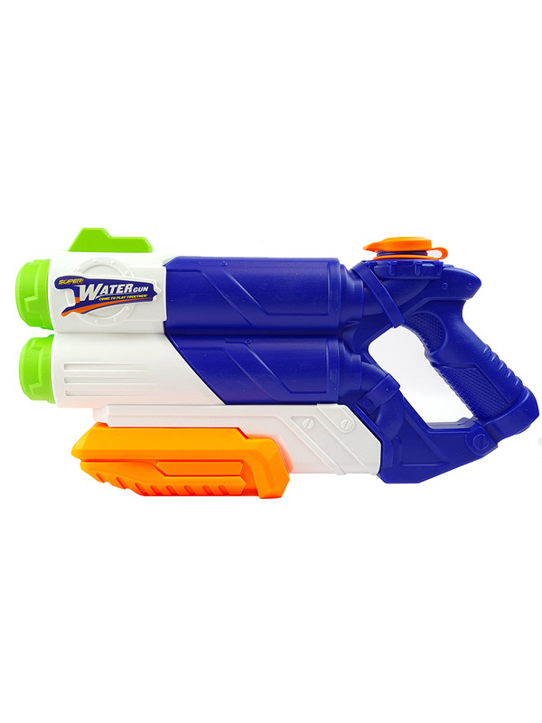 фото Пистолет водяной !available super water gun сине-белый miloy