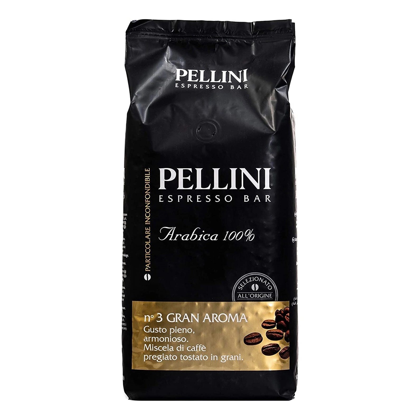 Кофе Pellini N.3 Gran Aroma в зернах 1 кг