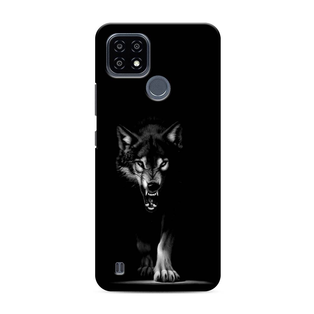 

Чехол Awog "Волк выходит из ночи" для Realme C25Y, 2510920-1
