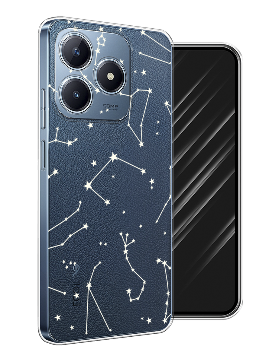 

Чехол Awog на Realme C63 "Созвездия", Прозрачный;серый;бежевый, 2517350-1