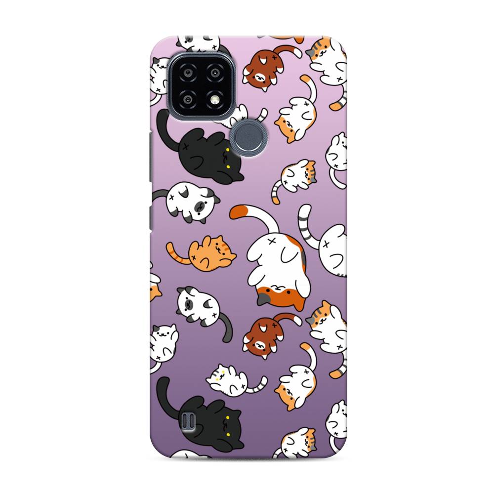 

Чехол Awog "Котопад" для Realme C25Y, 2510920-5