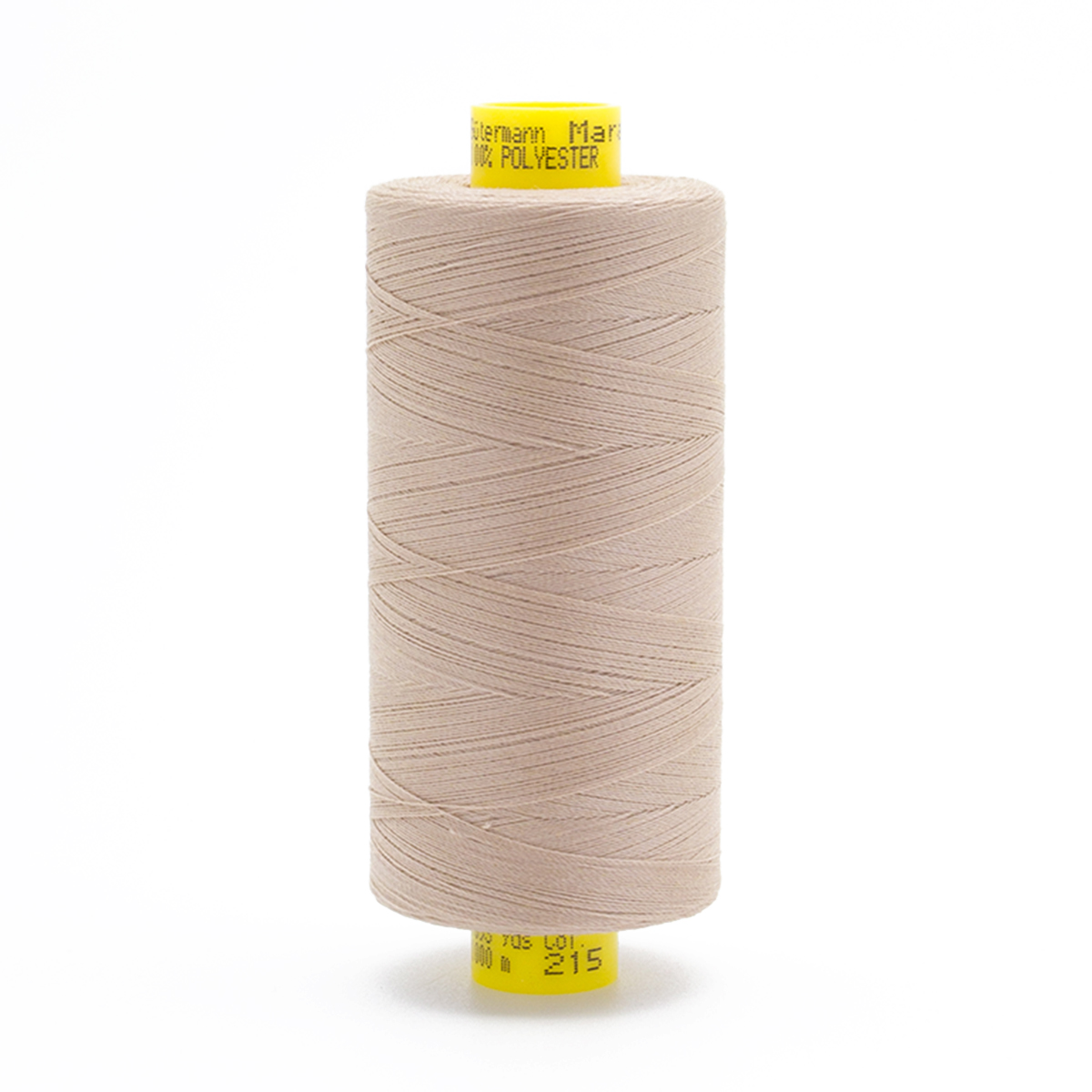 

700207 Нить Mara 120/1000 м универсальная, 100% полиэстер Gutermann (215 темно-бежевый)