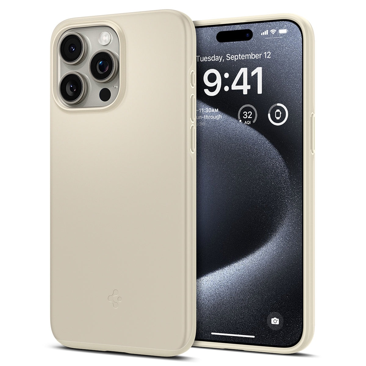 

Чехол Spigen для iPhone 15 Pro - Thin Fit - Бежевый - ACS06694, iPhone 15 Pro - Thin Fit