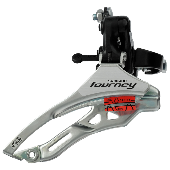 фото Переключатель передний tourney fd-ty300 42t 31,8 мм, нижняя тяга shimano