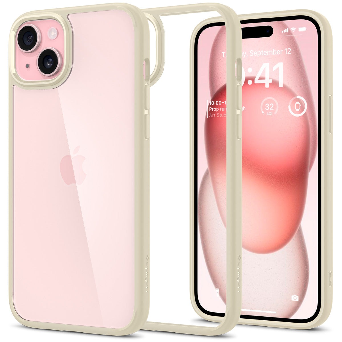 

Чехол Spigen для iPhone 15 Plus - Ultra Hybrid - Бежевый - ACS06658, iPhone 15 Plus - Ultra Hybrid