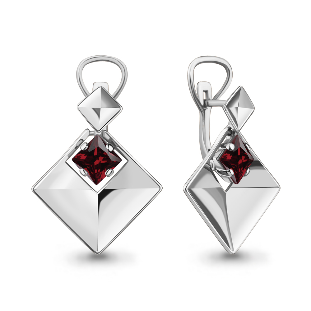 

Серьги из серебра с гранатом Aquamarine Aquamarine 4778003_925_р, 4778003_925_р