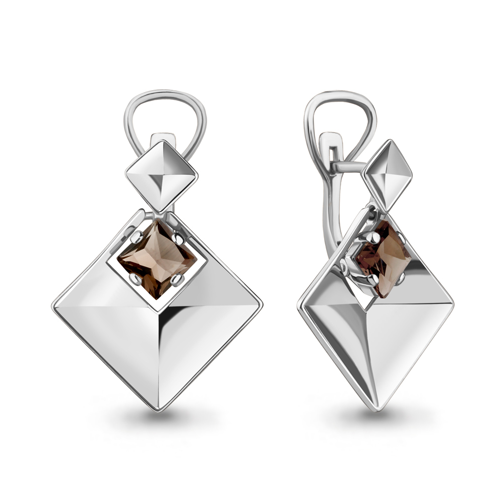 

Серьги из серебра с кварцем Aquamarine Aquamarine 4778001_925_р, 4778001_925_р