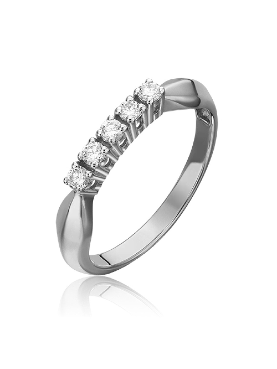 

Кольцо из белого золота р. 16 PLATINA jewelry 01-0282-00-101-1120-30, бриллиант, 01-0282-00-101-1120-30