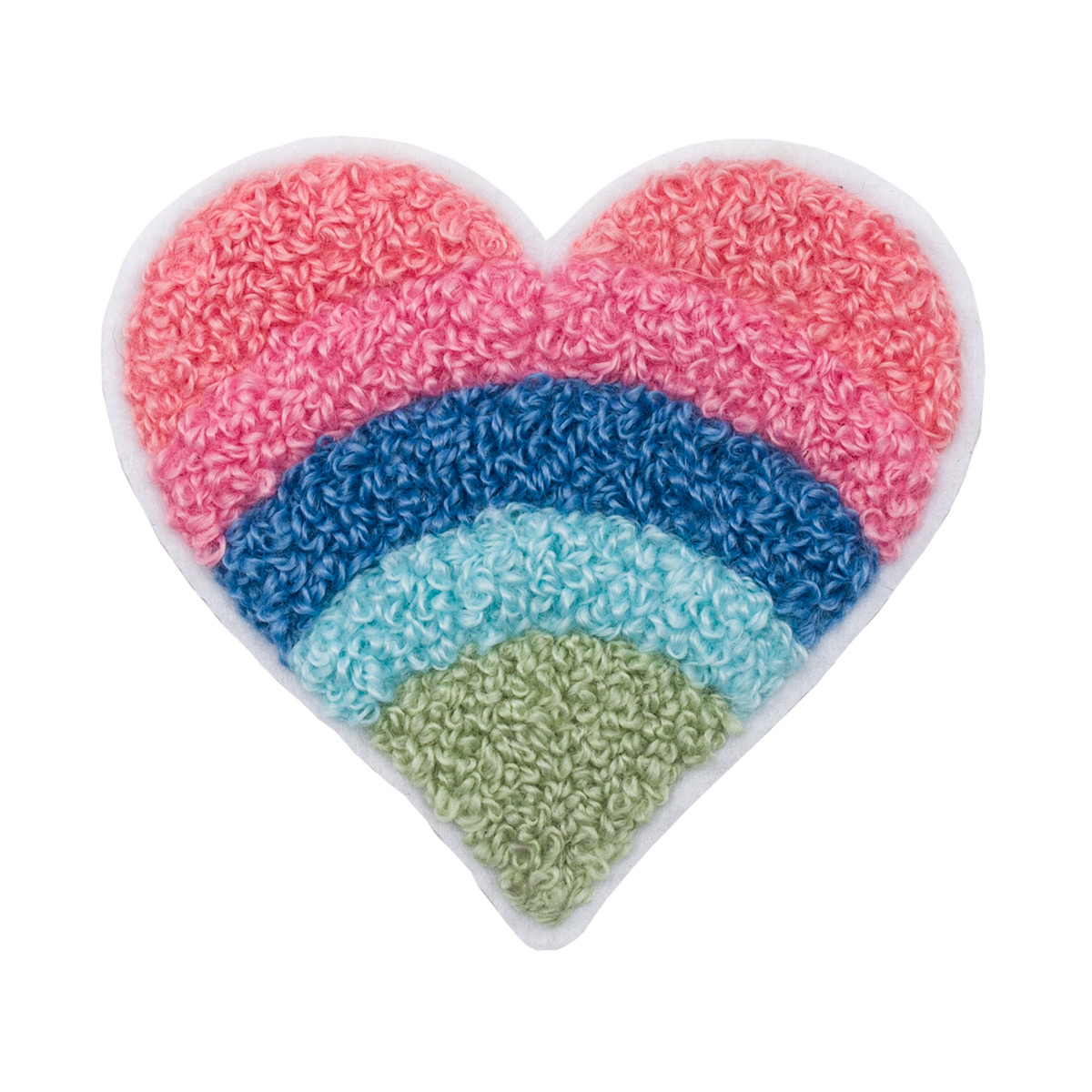 Термоаппликация самоклеящаяся приутюживаемая Prym Сердце многоцветная 699₽