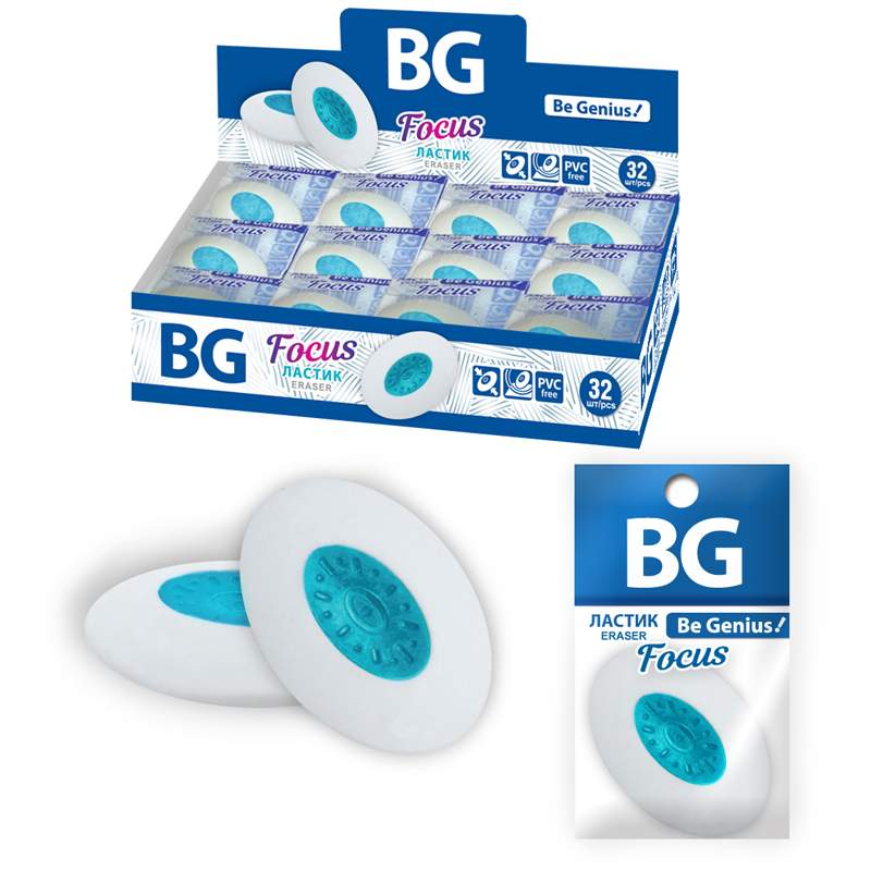 

Ластик BG "Focus" 331860 32 штуки