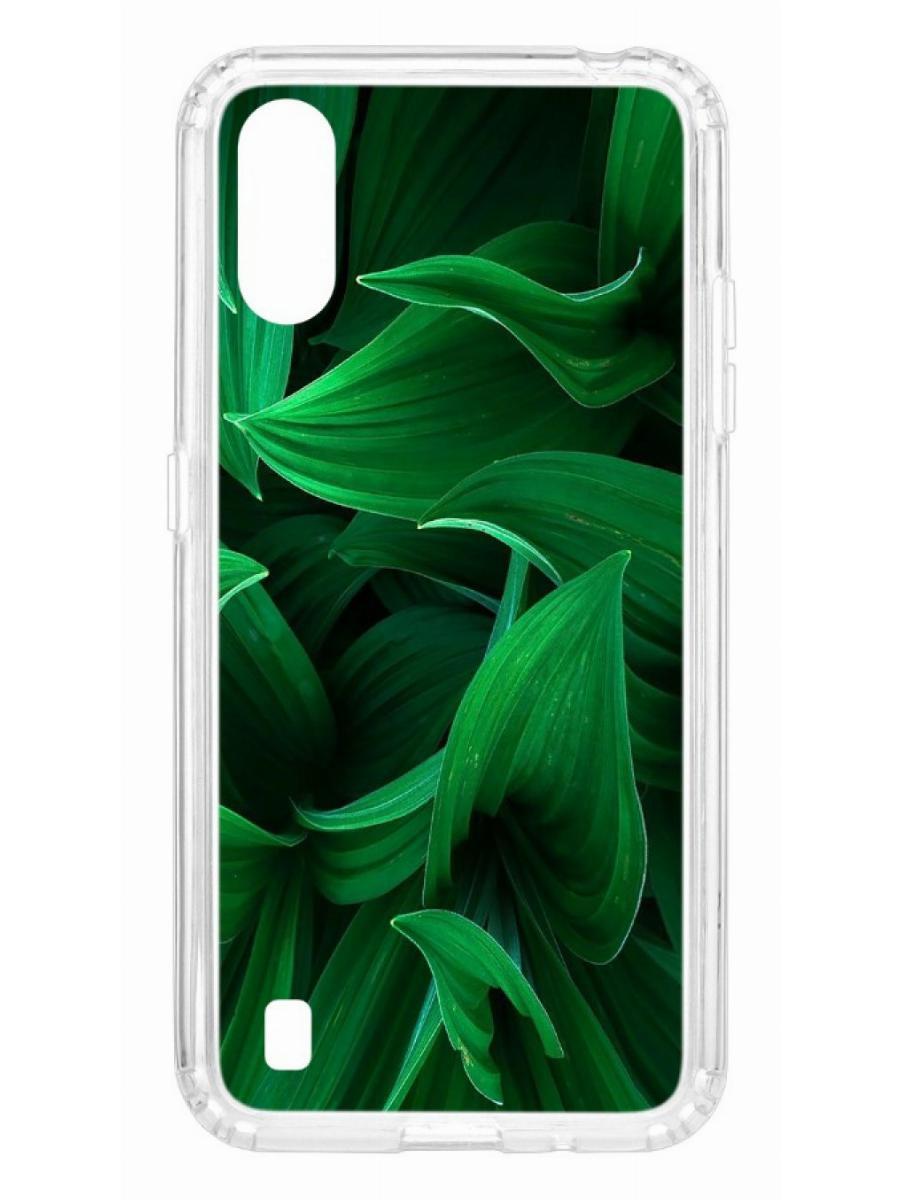 фото Чехол на samsung galaxy a01/a015 kruche print grass кruче