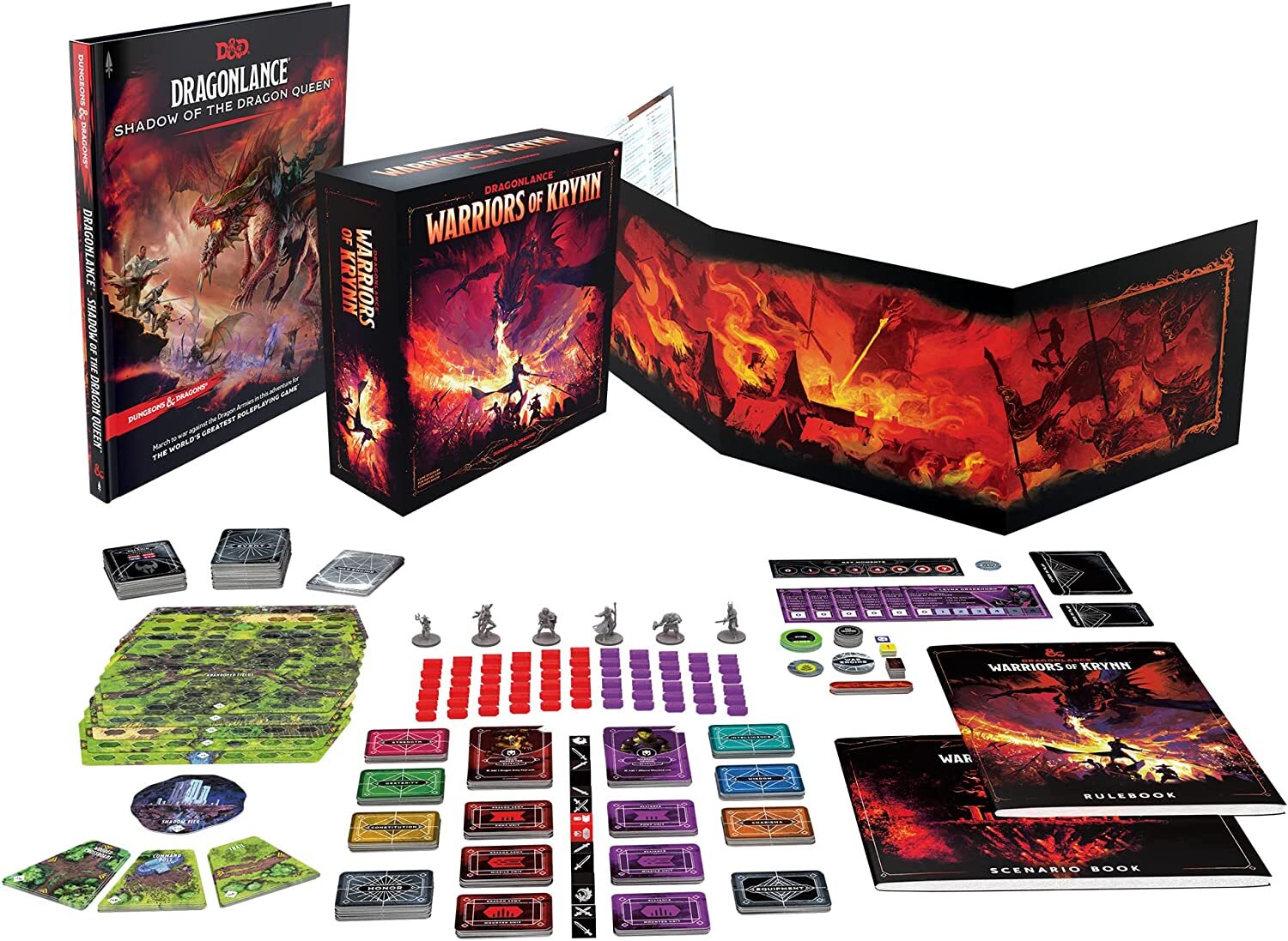 

Настольная игра Dragonlance Shadow of the Dragon Queen Deluxe Edition на английском языке, WTCD09880000