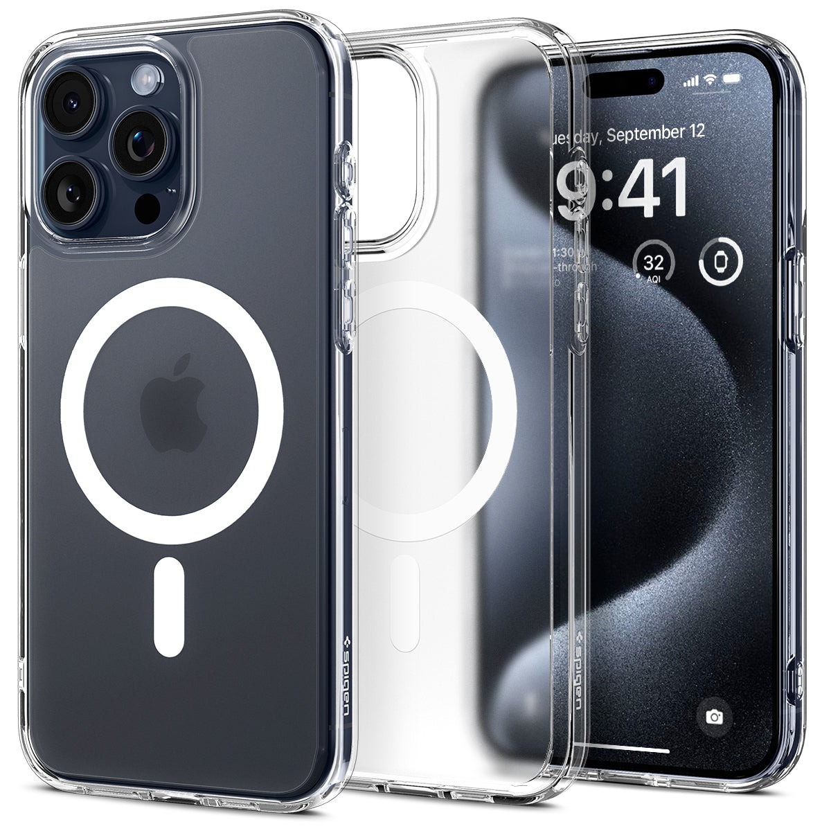 

Чехол Spigen для iPhone 15 Pro Max - Ultra Hybrid (MagFit) - Прозрачный - ACS06580, iPhone 15 Pro Max - MagSafe|Ultra Hybrid|Ultra Hybrid (MagFit)|MagFit