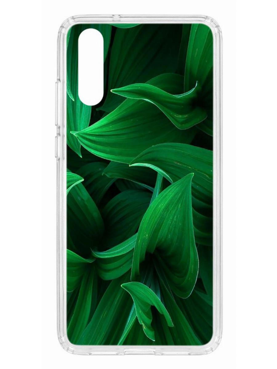 фото Чехол на huawei p20 kruche print grass кruче